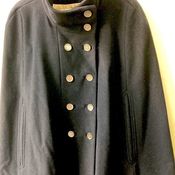 VTG MARVIN RICHARDS WOOL CASHMERE WINTER CAPE COAT JACKET SZ MED EX COND - Picture 3 of 13